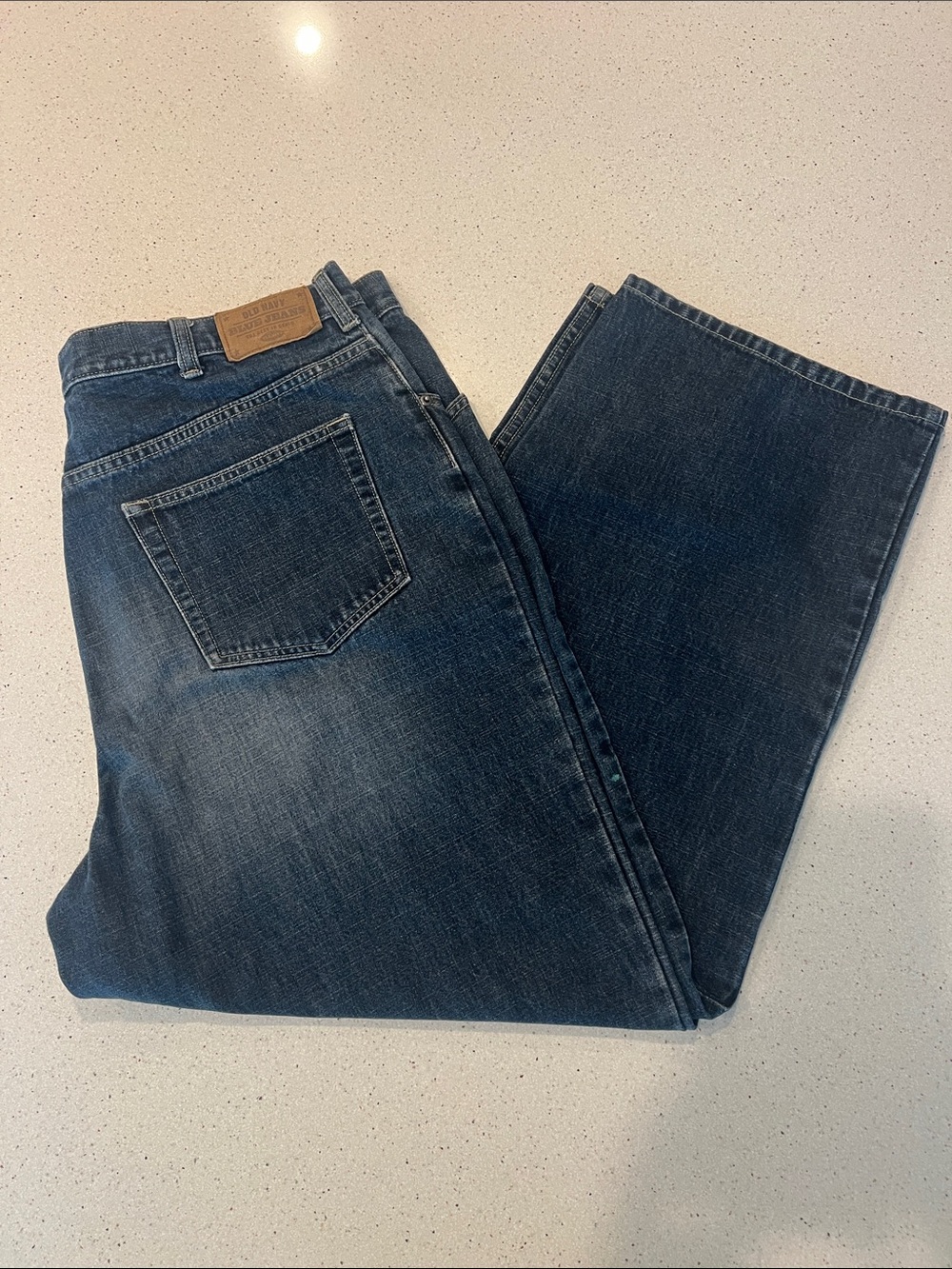 Old Navy Blue Wise Leg Jeans - Classic Denim